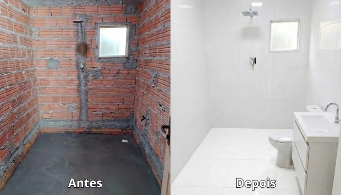 Seu Banheiro Novo com Acabamento Profissional